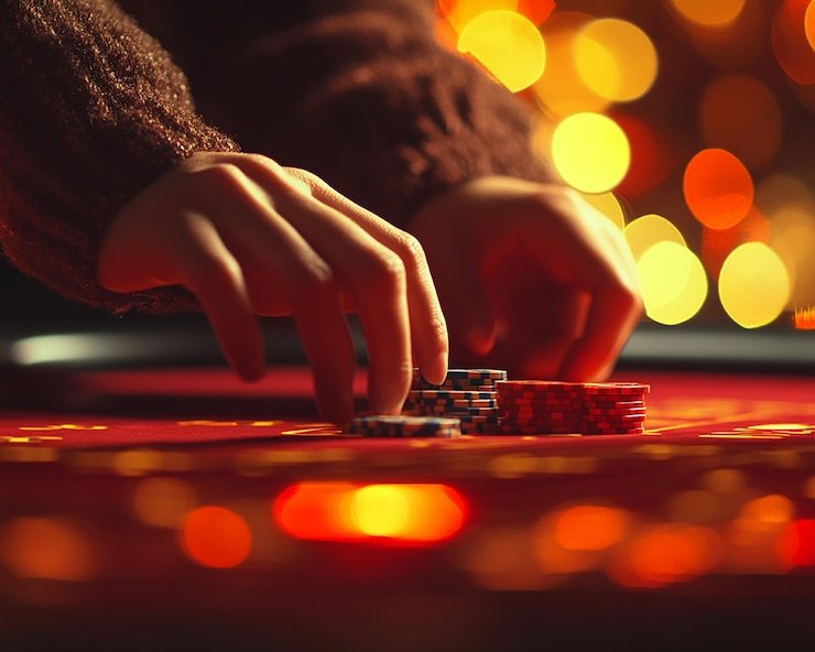 Slot Raja Monyet bernuansa neon ungu