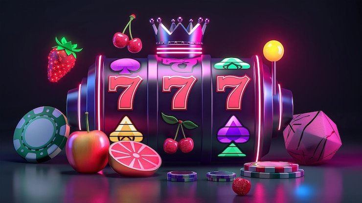 Roda Roulette Eropa K bernuansa neon